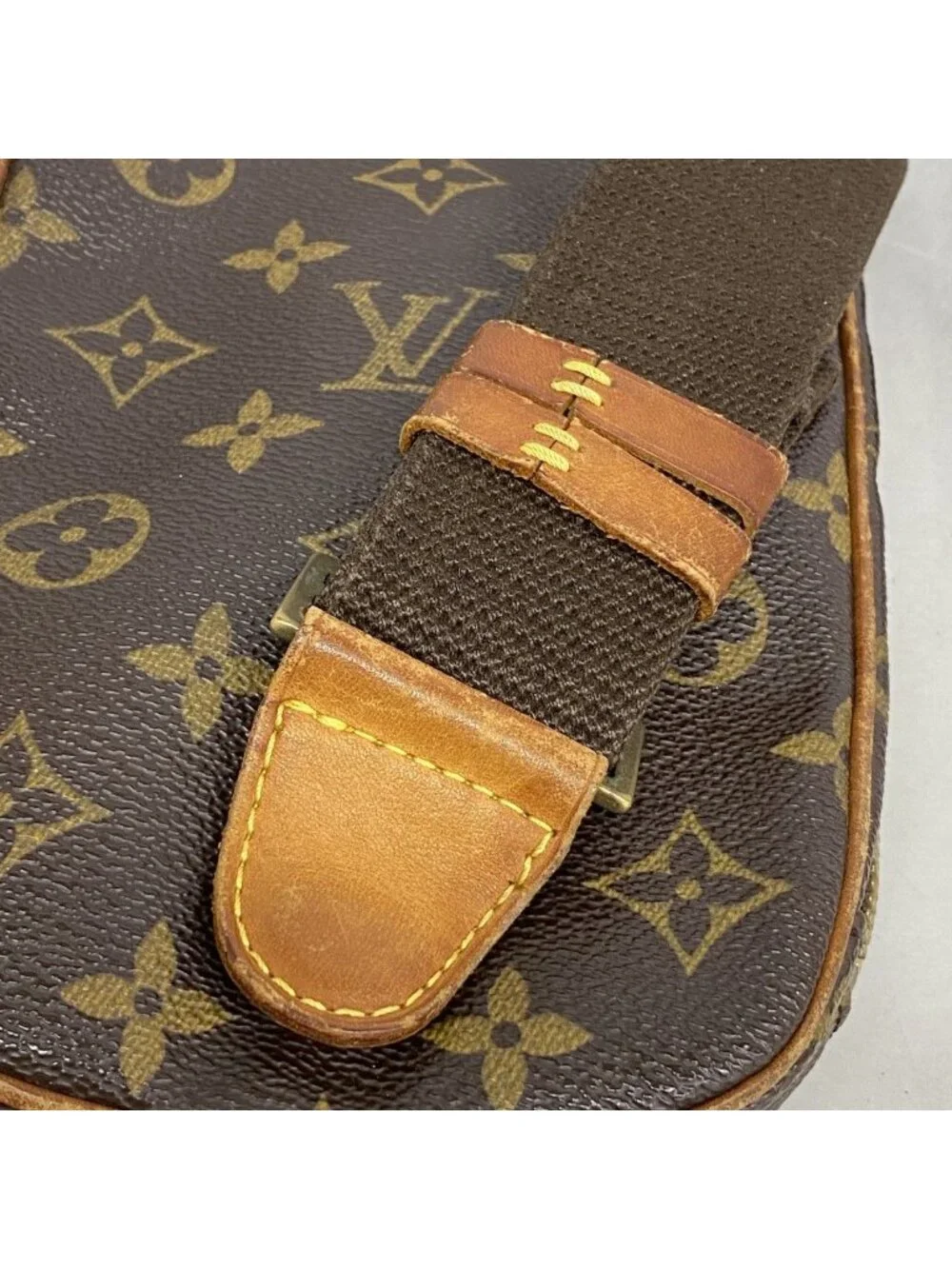 Louis Vuitton Belt Bag Monogram Pochette Gange Brown
